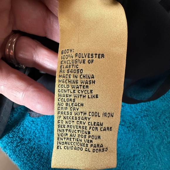 Kasper Women's Sz XL Sleeveless Layered Dressy Blouse - Picture 6 of 6